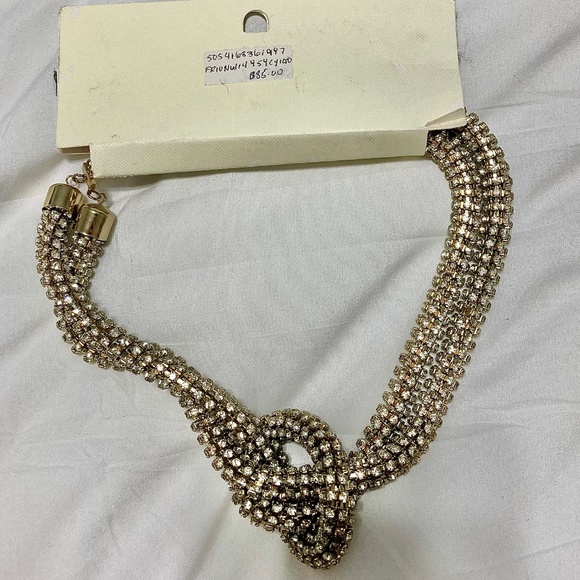 Rope rhinestone choker - Picture 3 of 3